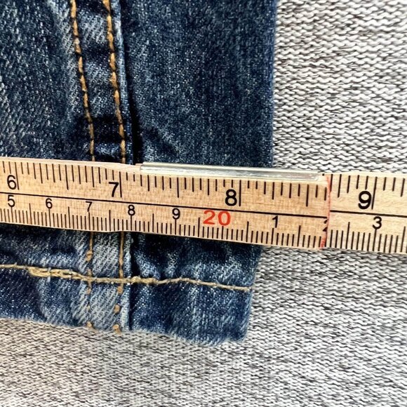 Aeropostale Jeans Men Size 29x3* Blue Driggs Slim Bootcut Distressed Cotton - Picture 12 of 14